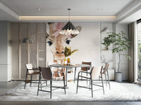 Sweet giraffe with bow wall print

