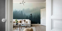 Magical forest wall mural print

