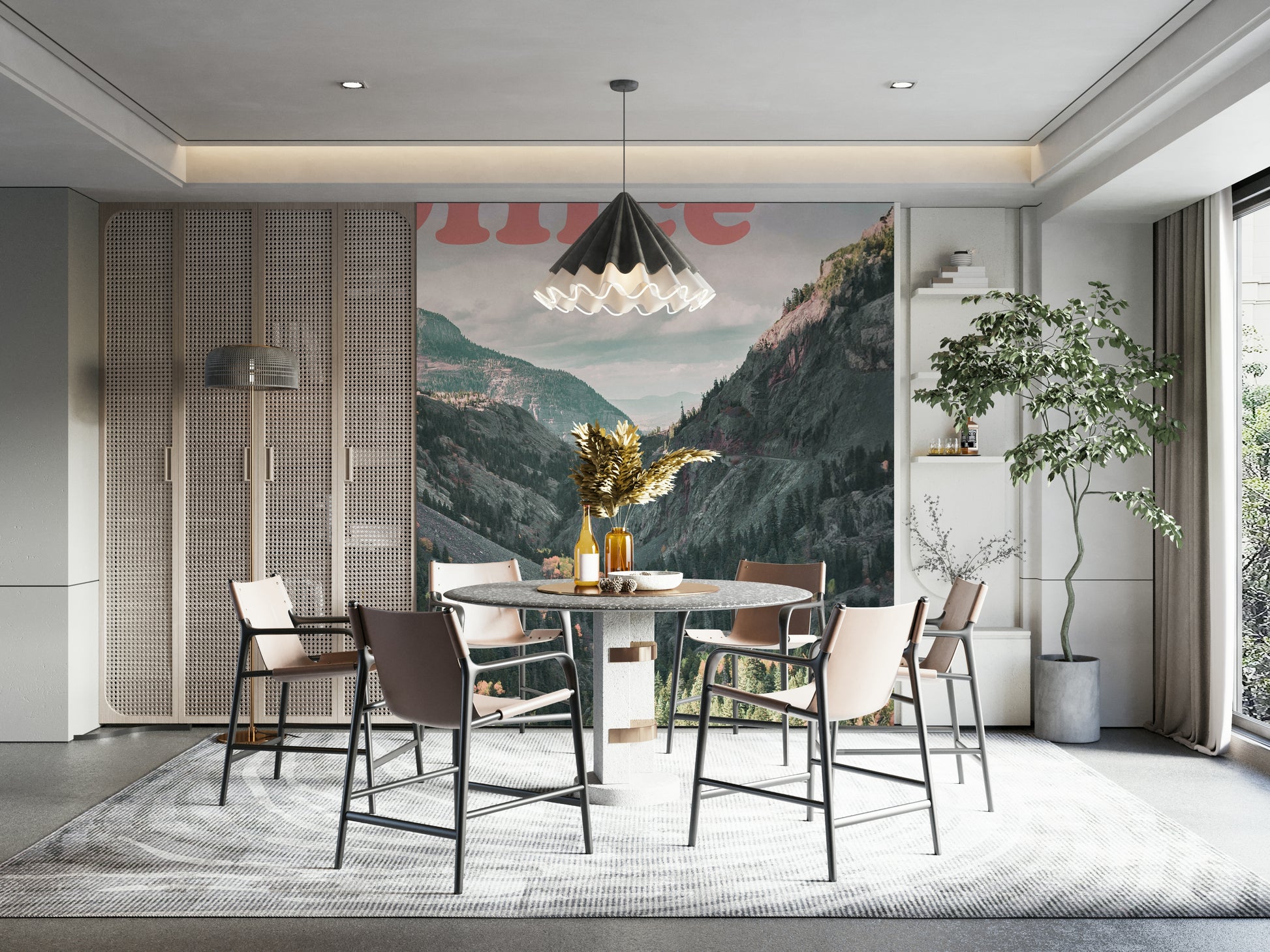 Mountain escape out of office

