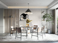 Penguin chick with fluffy feathers

