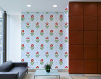 Country bloom floral wall print

