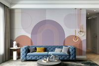 Stylish arch vibe wall design

