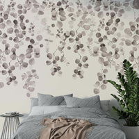 Neutral eucalyptus hanging wall art


