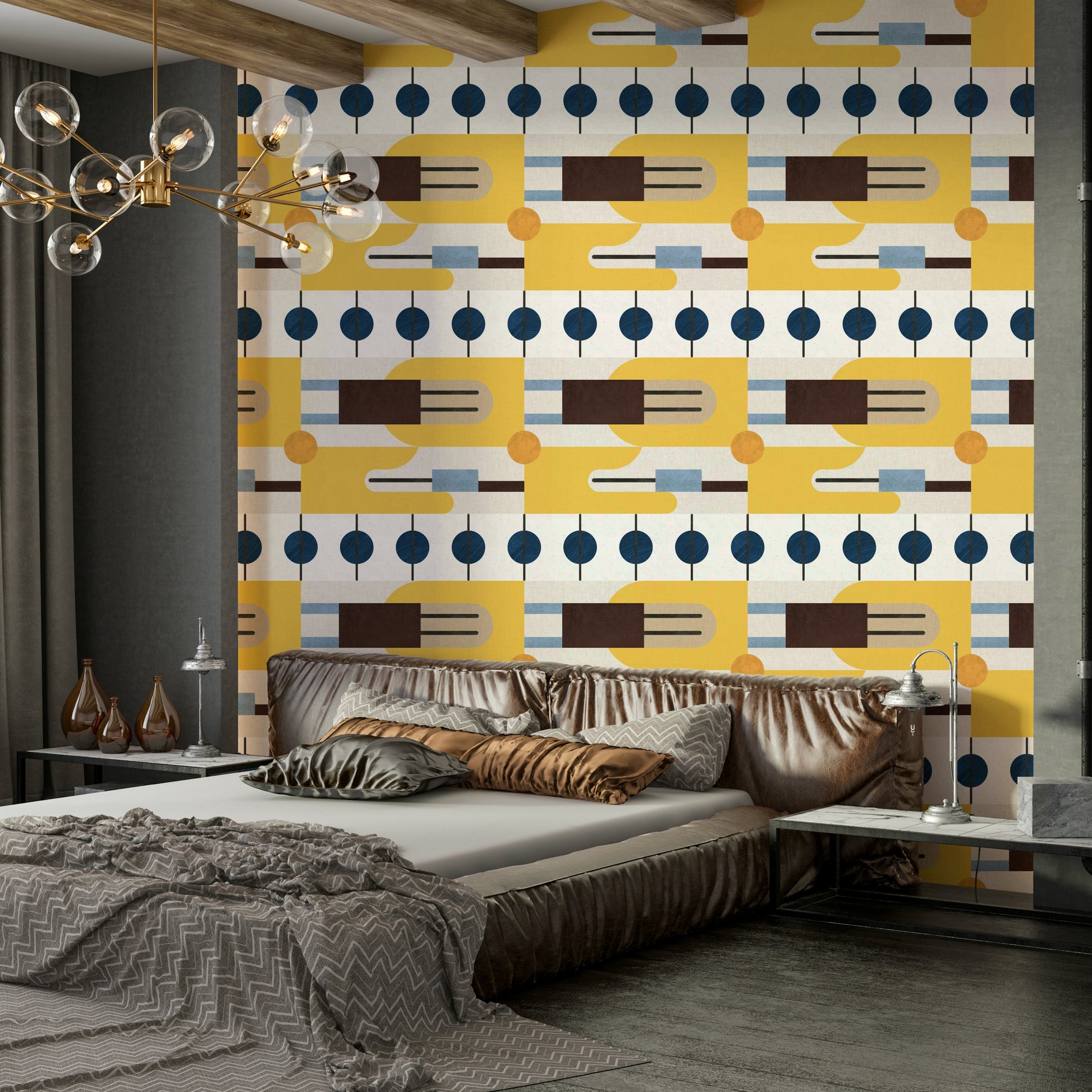 Calm evening light mural wallpaper

