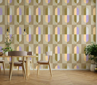 Earthy shades wallpaper for cozy interiors

