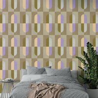 Natural earth color wallpaper for interiors


