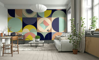 Bold geometric design wall art

