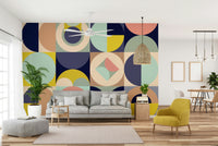 Mescolanza Alt V3 vibrant wall mural
