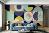 Mescolanza Alt V3 colorful wall mural

