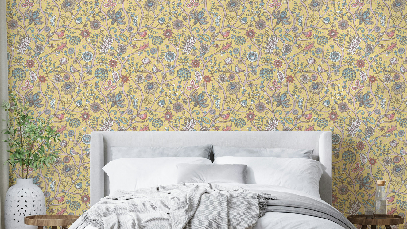 Garden theme wallpaper for walls

