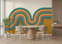 Durable and easy to install wallpaper mural

