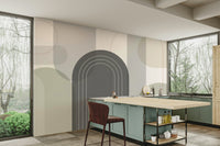 Durable and easy to install wallpaper mural

