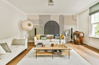 Elegant warm neutral wallpaper for walls

