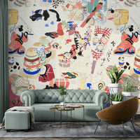 Peaceful landscape wallpaper for interiors

