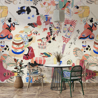 Gentle tones artistic wallpaper

