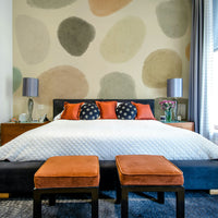 Warm abstract wallpaper design

