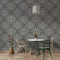 Modern boho wall mural
