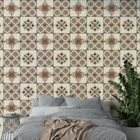 Rustic charm wall mural design
