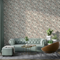Soft neutral wallpaper design
