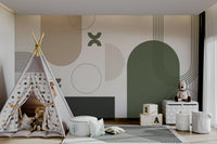 Muted tones minimalist wallpaper for walls

