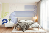 Durable and easy to install wallpaper mural

