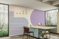Modern Bauhaus wallpaper for walls

