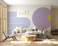 Durable and easy to install wallpaper mural

