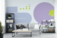 Strong lines and bold colors wallpaper texture

