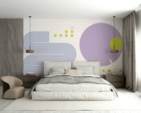 Contemporary wall mural for stylish interiors

