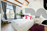 Durable and easy to install wallpaper mural

