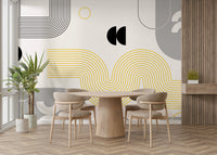 Contemporary wall mural for stylish interiors

