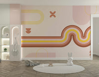Durable and easy to install wallpaper mural

