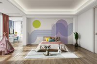 Tranquil Curves Wall Mural full view

