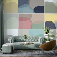 Abstract stone pattern wallpaper

