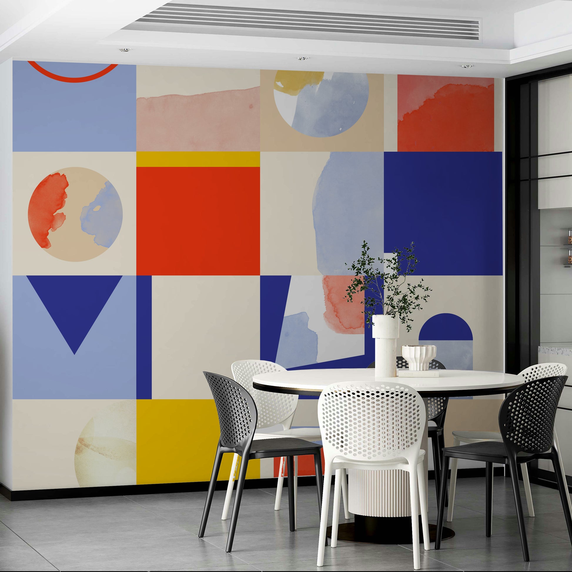 Artistic brushstroke wallpaper

