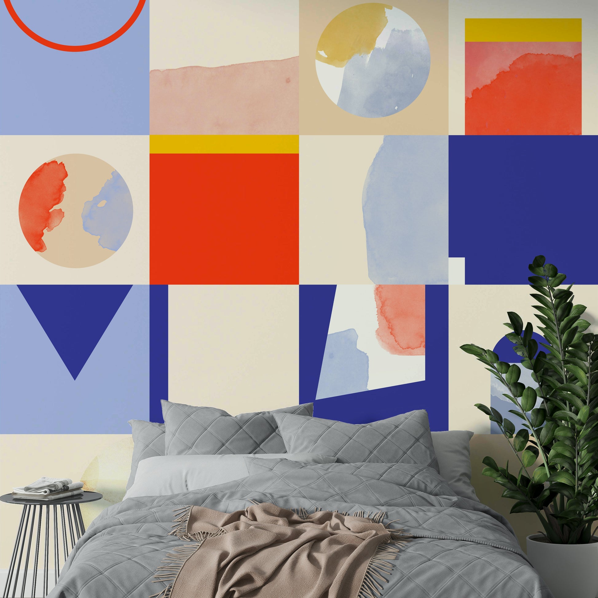 Vibrant wallpaper for walls

