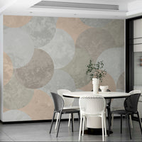 Bold angular wallpaper design

