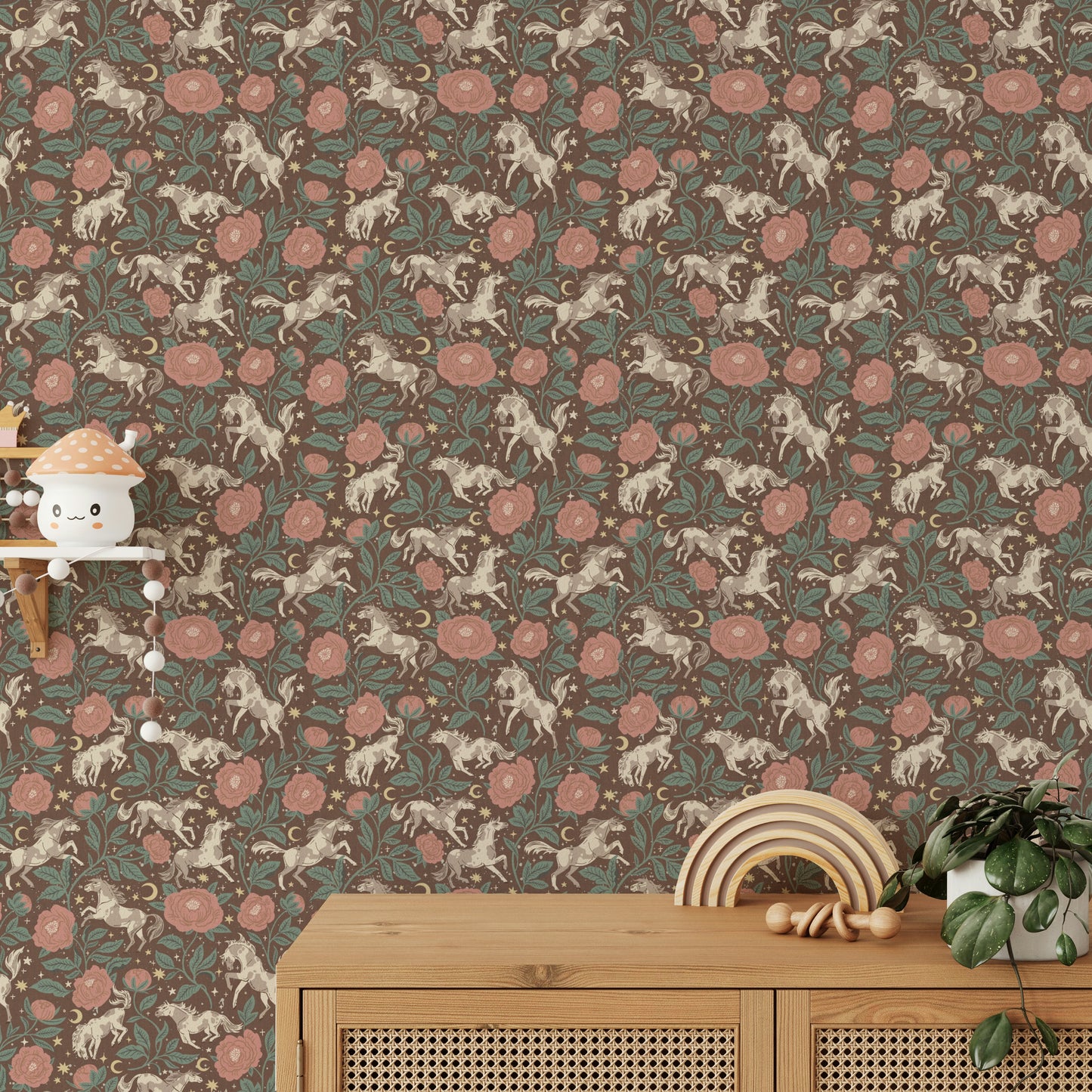 Western-themed wallpaper for walls

