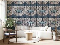 Blooming flowers on a dark background

