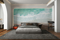 Ocean from above wallpaper for walls

