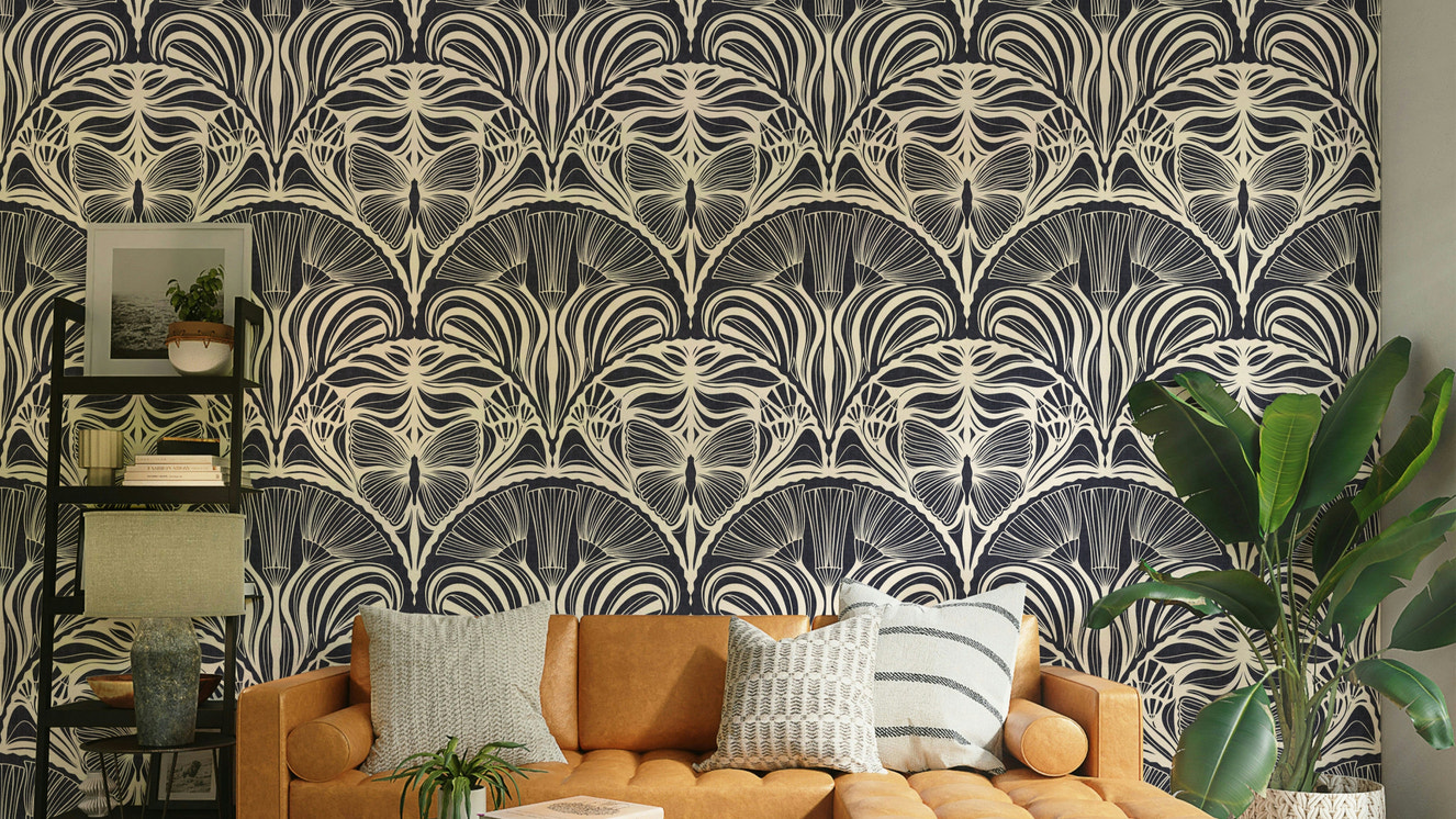 Midnight charcoal wallpaper
