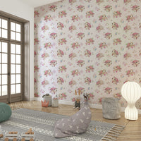 Cartoon turtle wallpaper for baby’s room

