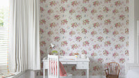 Cute turtle pattern wallpaper for kids room

