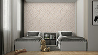 Confetti Boho Woodland wallpaper with forest animals