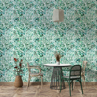 Nature-inspired wall wallpaper

