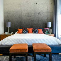 Wallpaper with black ombre effect

