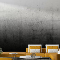 Sleek ombre wall mural design

