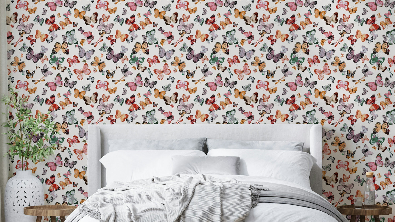 Butterfly pattern for kids room

