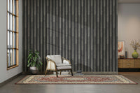 Modern wallpaper featuring nocturne stripe design

