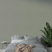 Abstract grey hex wallpaper for modern spaces

